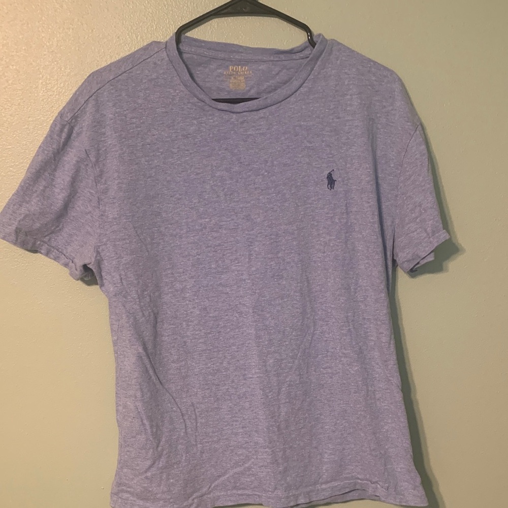 Polo by Ralph Lauren Men's Heather Blue Tee
